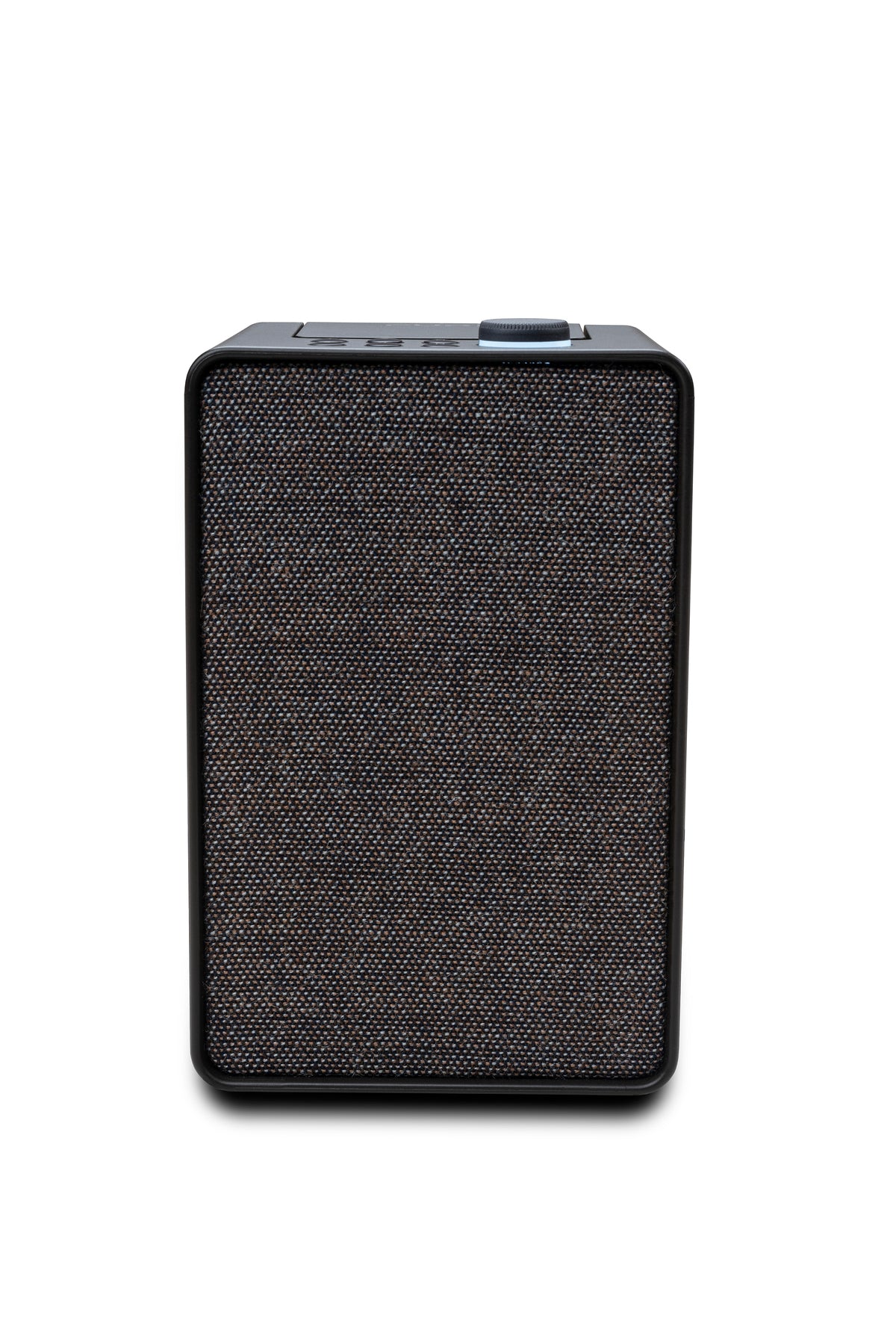 PURE Spot Frontalansicht mit eingeklappten Display, schwarz