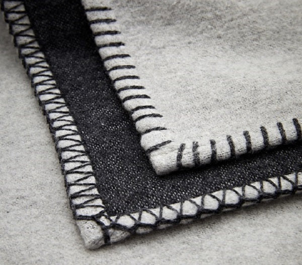 Klassik Radio Kuscheldecke, Ansicht der Ecken