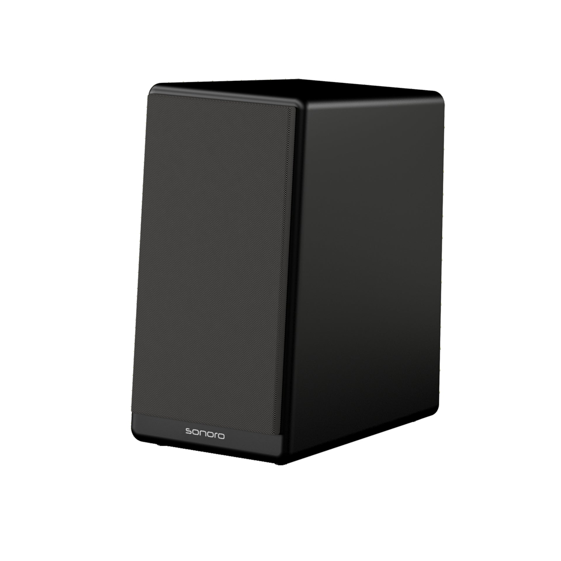 sonoro ORCHESTRA SLIM Gen 2, schwarz, schräg rechts mit Abdeckung