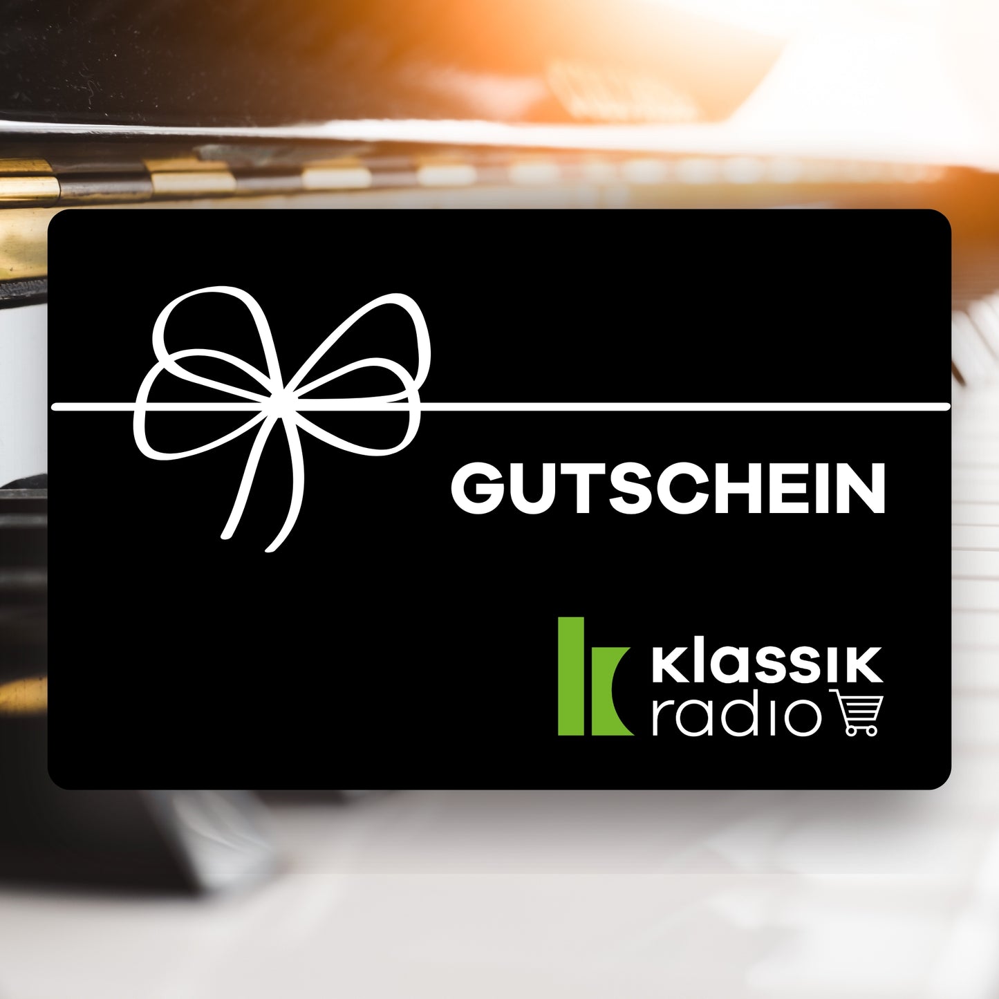 Klassik Radio Shop Gutschein