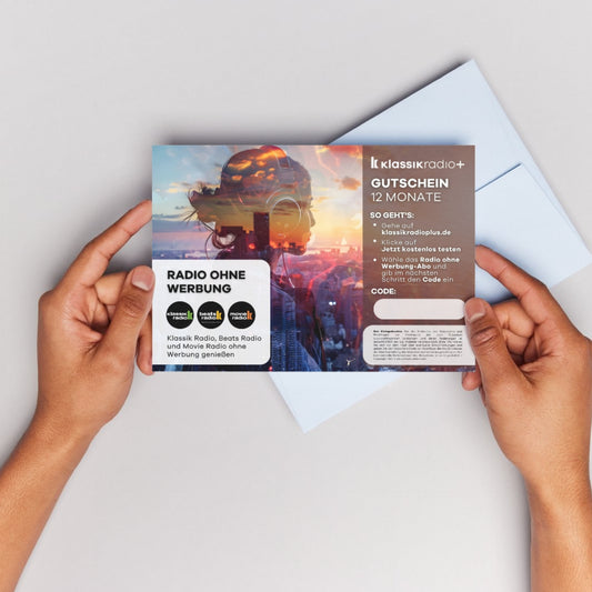 Beats Radio ohne Werbung - Gutschein für 12 Monate