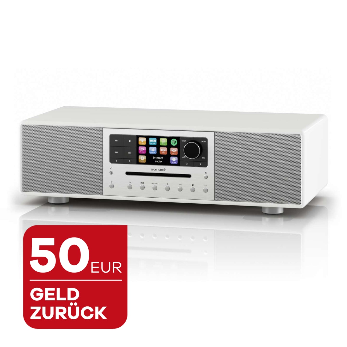 sonoro MEISTERSTÜCK, silber, mit 50 Euro Geld zurück