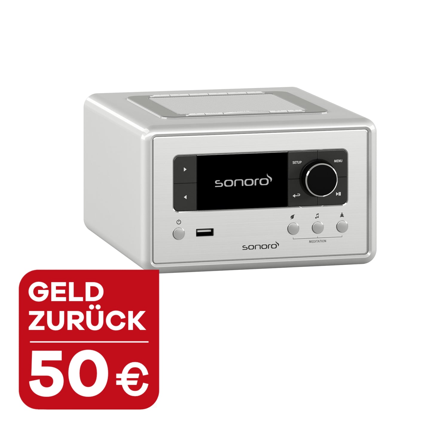sonoro RELAX, silber-silber, mit 50 Euro Wechselbonus
