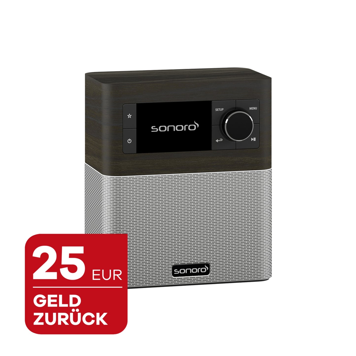 sonoro STREAM, mooreiche-silber, mit 25 Euro Wechselbonus