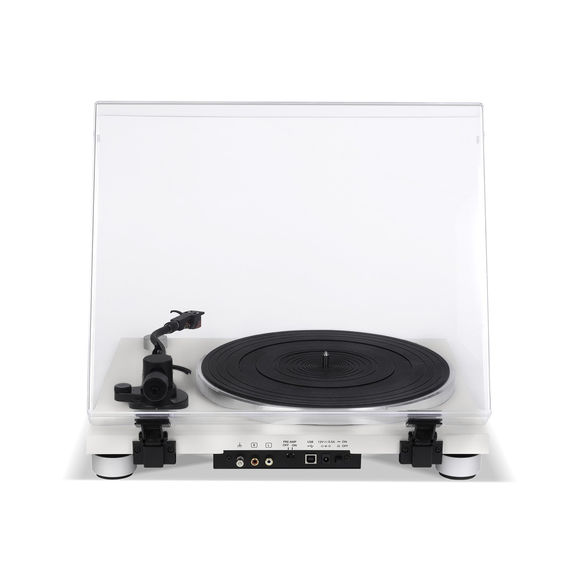 sonoro PLATINUM, Schallplattenspieler, weiss-silber