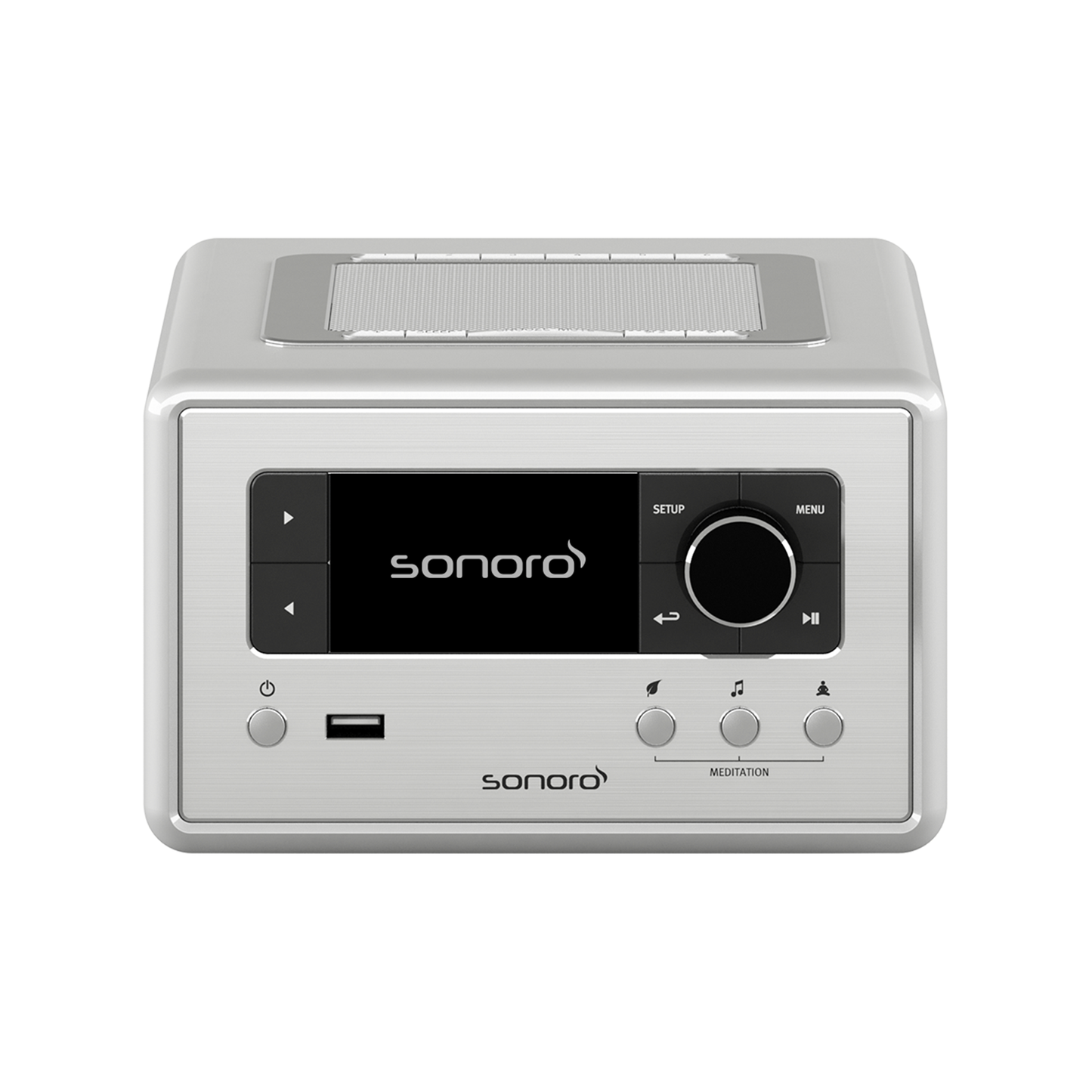 sonoro RELAX, silber-silber, Vorderseite