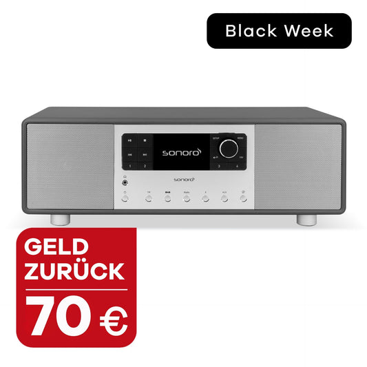 sonoro PRIMUS in Graphit-Silber mit 70 € Geld zurück