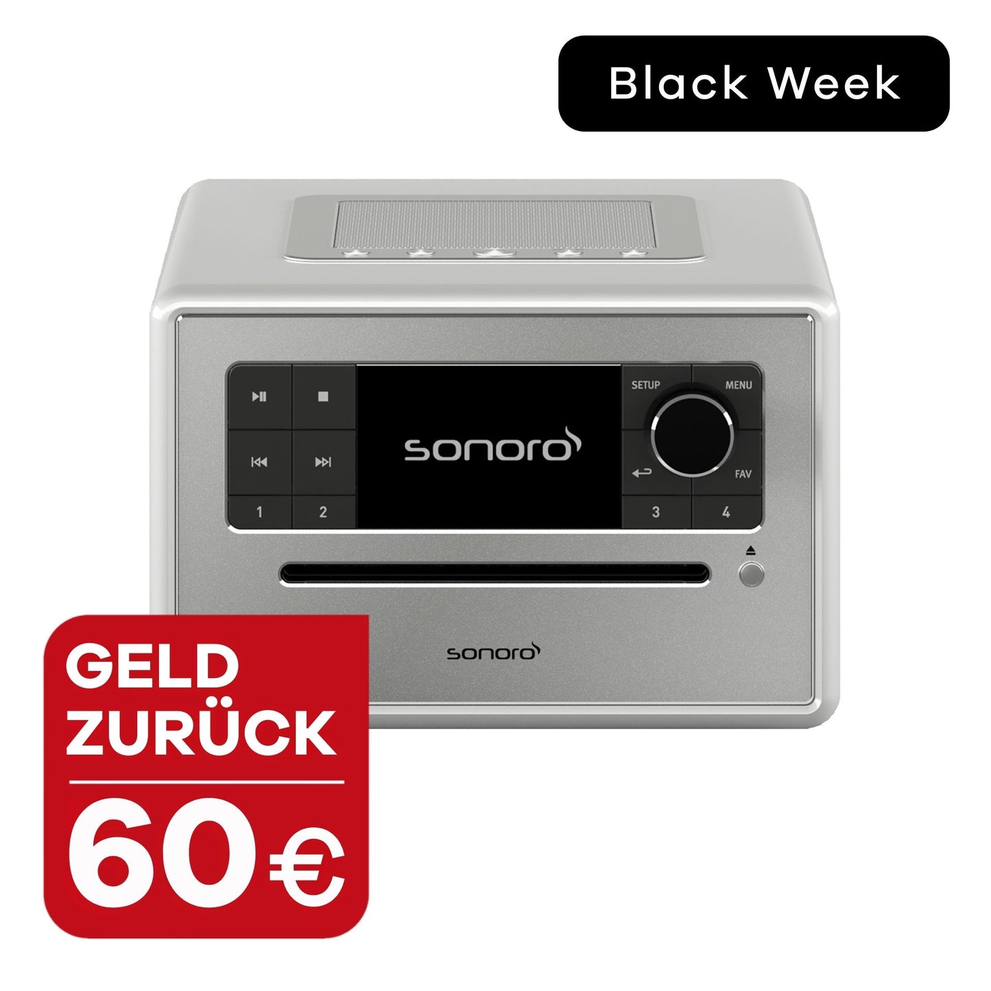 sonoro ELITE in Silber-Silber mit 60 € Geld zurück