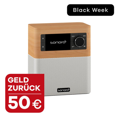 sonoro STREAM in Ahorn-Weiß mit 50 € Geld zurück