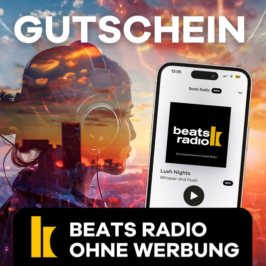 Beats Radio ohne Werbung - Gutschein für 12 Monate