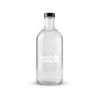 Klassik Radio Glasflasche Produktbild