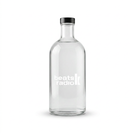 Klassik Radio Glasflasche Produktbild