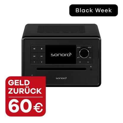 sonoro ELITE in Schwarz-Schwarz mit 60 € Geld zurück
