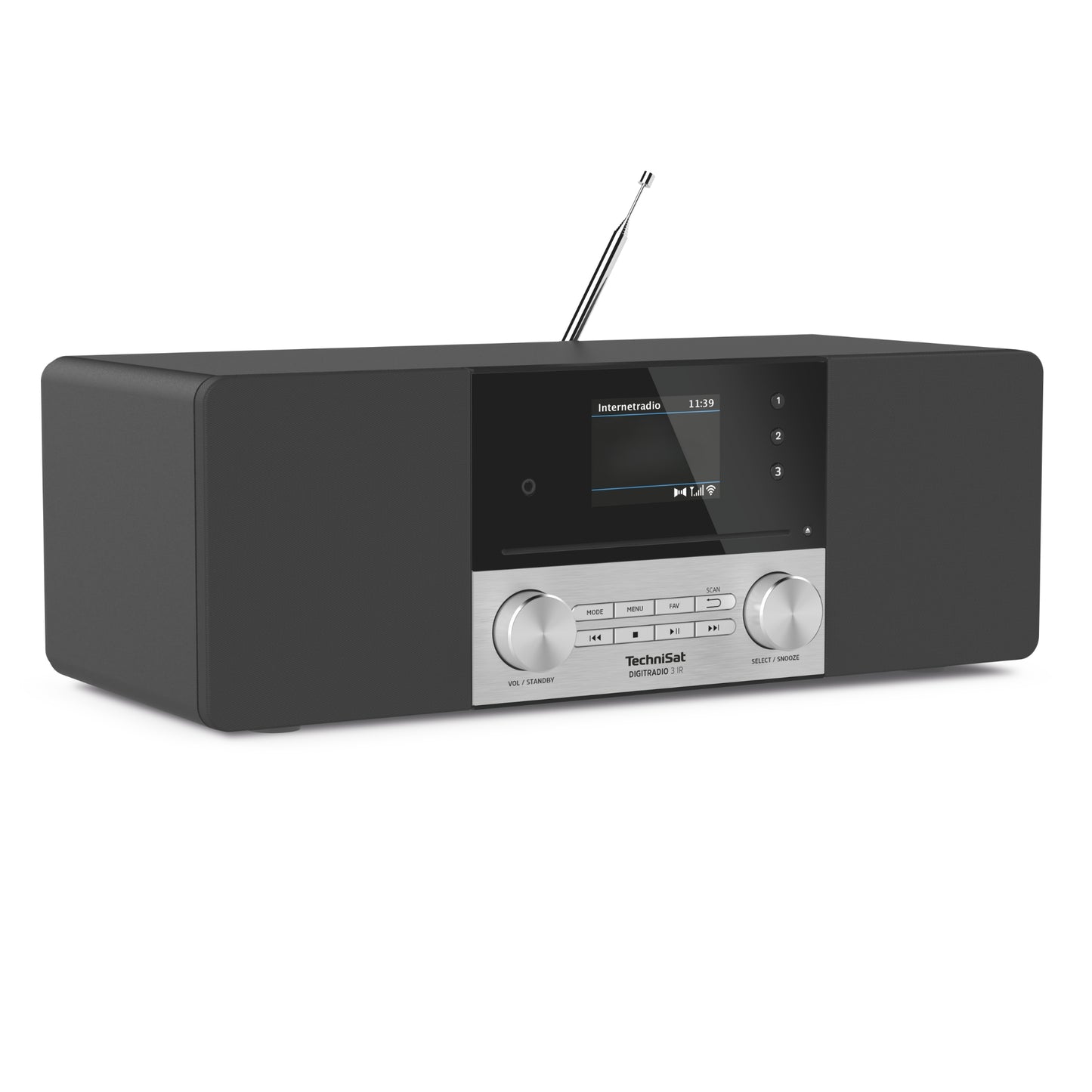 Technisat DIGITRADIO 3 IR Seitenansicht
