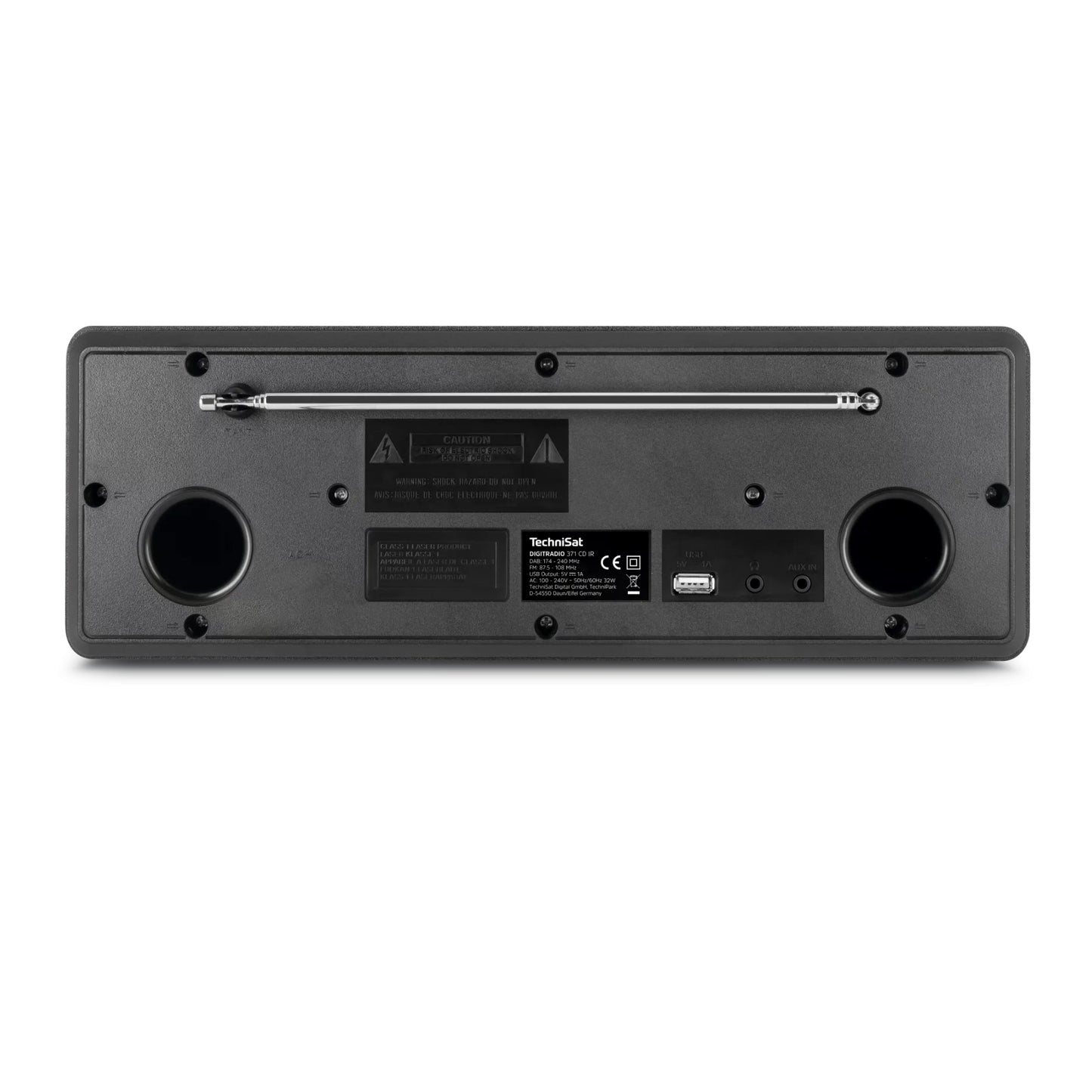 Digitradio 371 CD IR Rückseite