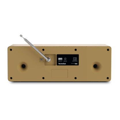 DIGITRADIO 3 ASA, Eiche, Rückseite