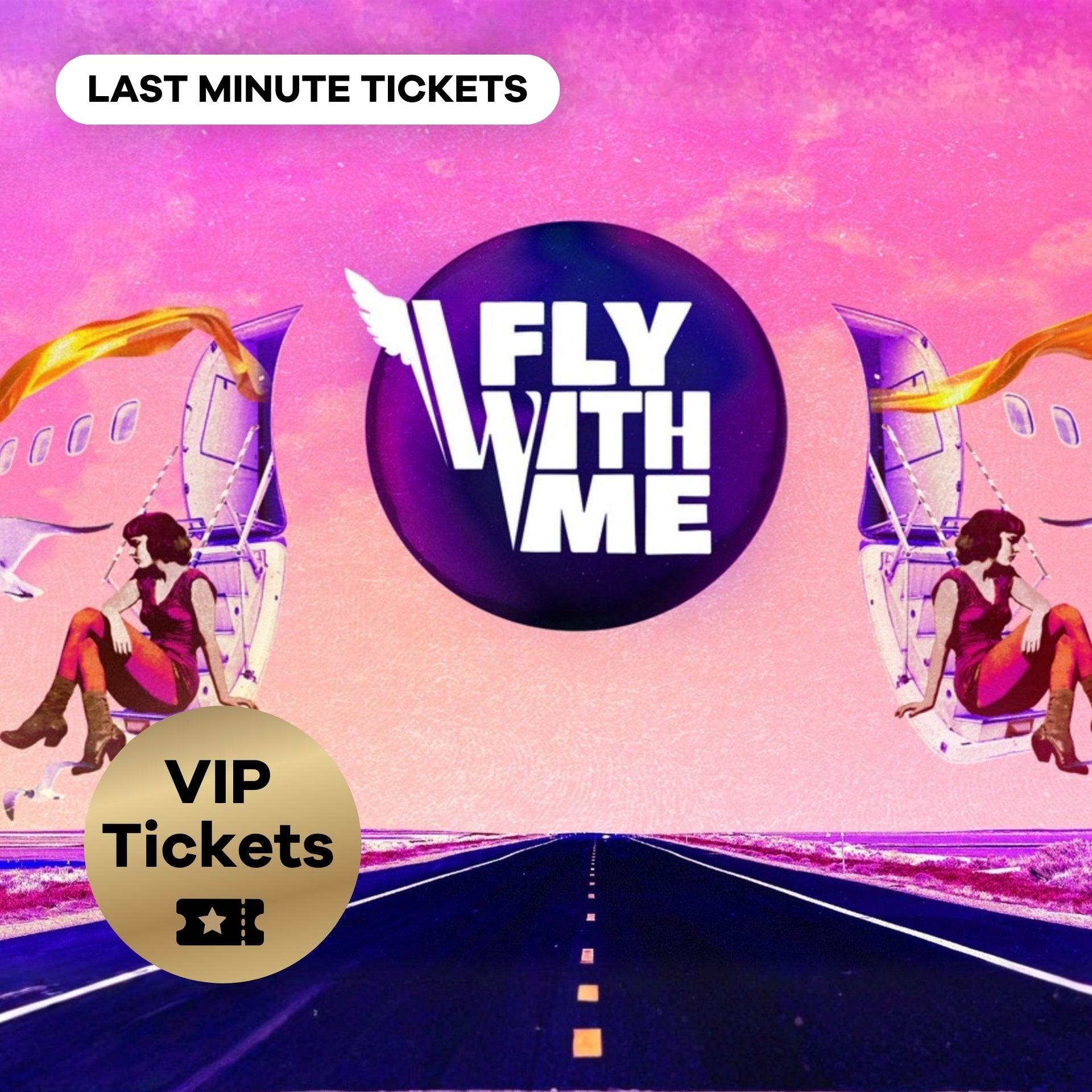 Fly with me Festival, Last Minute Tickets für Business Class