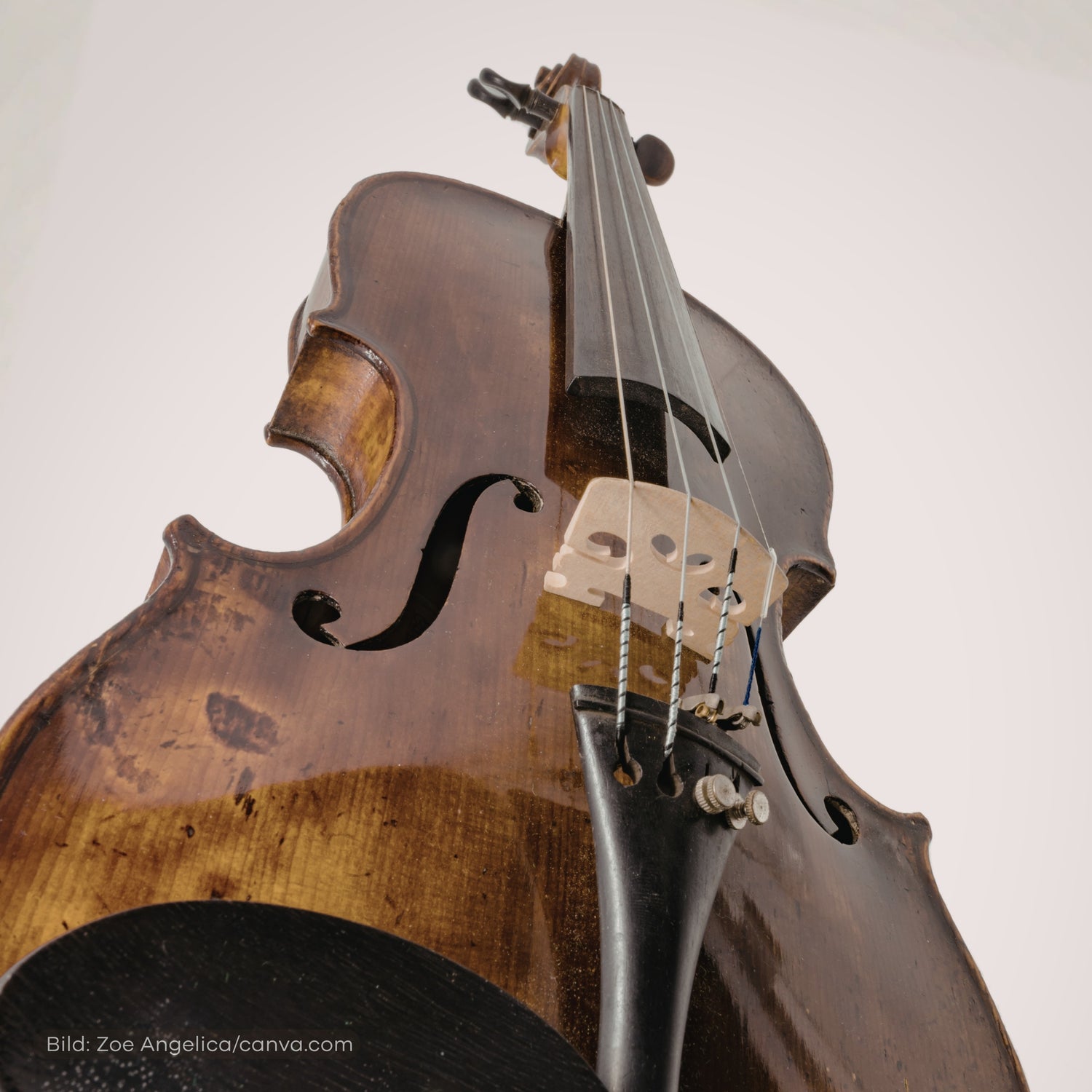 Violine aus Holz