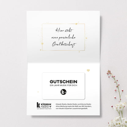 Klassik Radio Plus - Gutscheinkarten