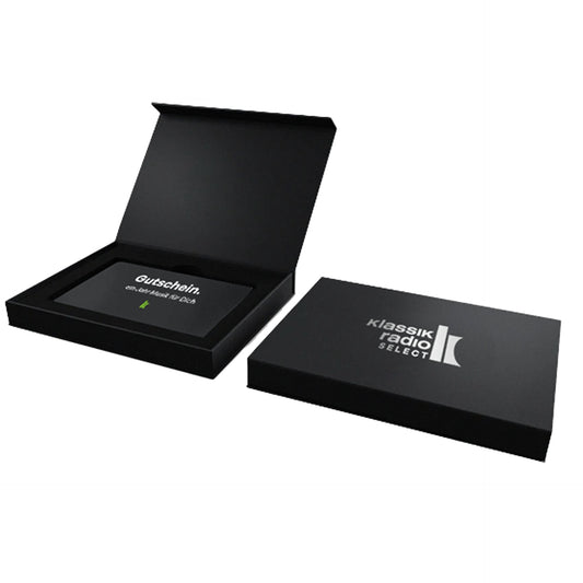 Klassik Radio Select Geschenkbox, silber