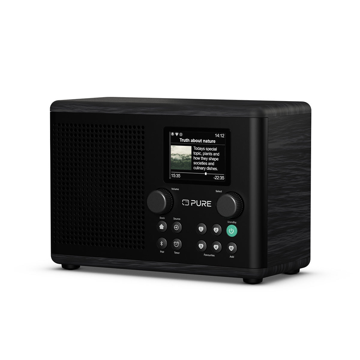 Pure Classic H4i in schwarz, seitlich