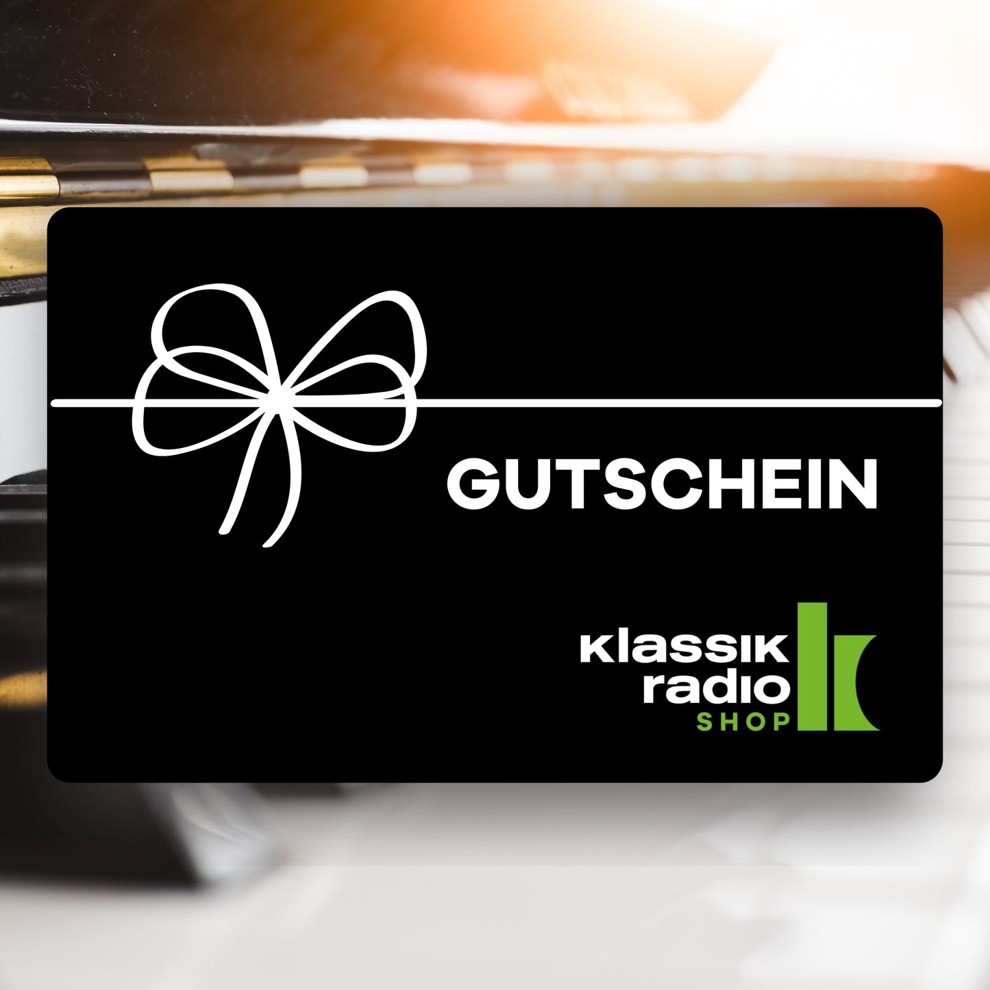 Klassik Radio Shop Gutschein