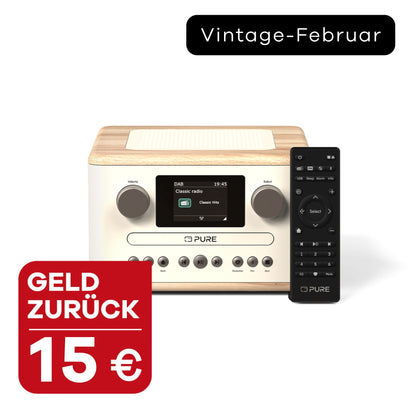 Pure Classic C-D4 Cotton White mit 15 Euro Geld zurück im Vintage Februar