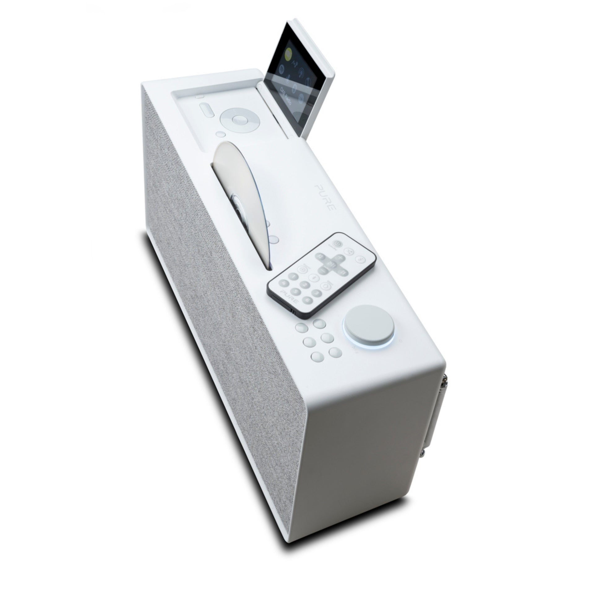 PURE Evoke Home, weiß, Ansicht von oben