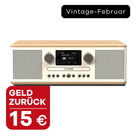 Pure Classic C-D6 Cotton White mit 15 Euro Geld zurück im Vintage Februar