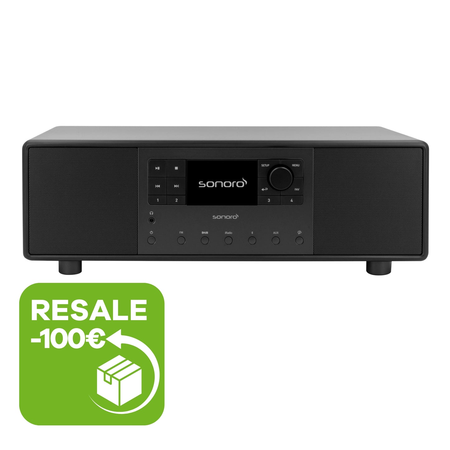 sonoro Primus in schwarz mit Resale -100€