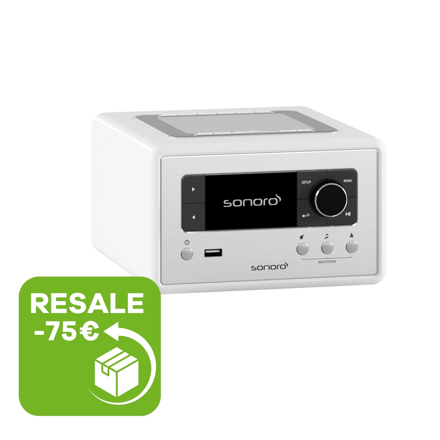 sonoro Relax in weiß mit Resale -75€
