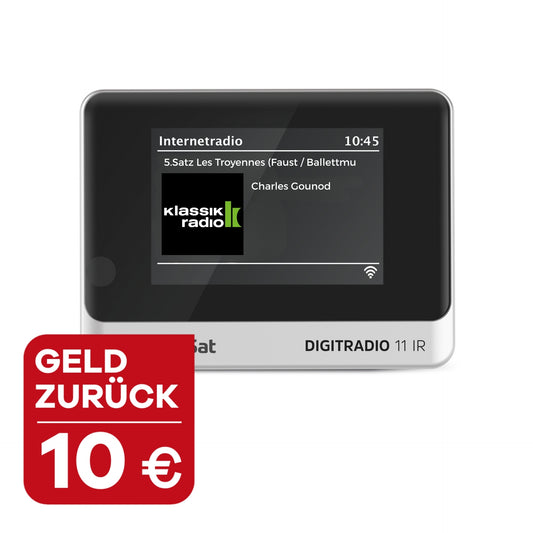 TechniSat DIGITRADIO 11 IR mit 10 Euro Geld zurück