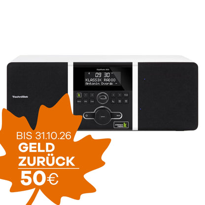 TechniSat DIGITRADIO 305 Klassik Edition mit 50 € (Weiß) oder 30 € (Schwarz) Geld zurück