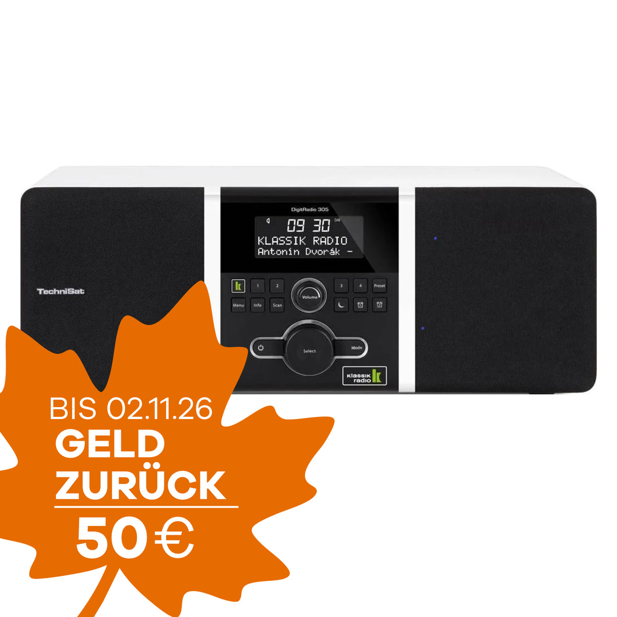 TechniSat DIGITRADIO 305 Klassik Edition mit bis zu 50 € Geld zurück