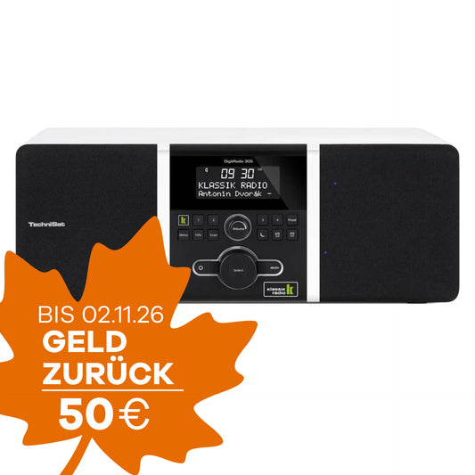 TechniSat DIGITRADIO 305 Klassik Edition mit bis zu 50 € Geld zurück
