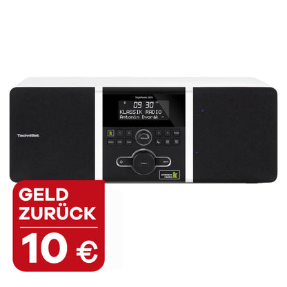 TechniSat 305 Klassik Edition Radio, weiß, mit 10 Euro Wechselbonus