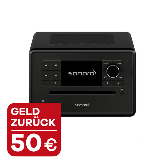 sonoro ELITE schwarz, mit 50 Euro Geld zurück