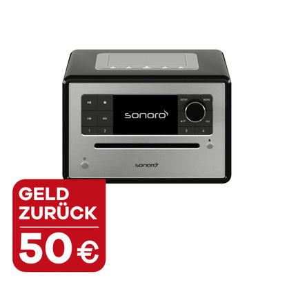 sonoro ELITE, schwarz-silber. mit 50 Euro Wechselbonus