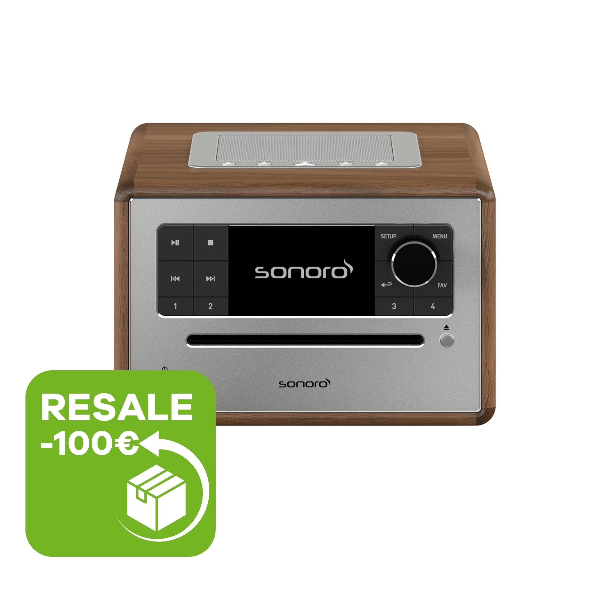 sonoro ELITE Walnuss-Silber im Resale, 100€ günstiger