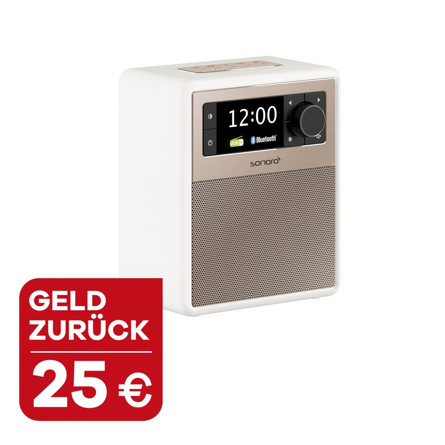 sonoro EASY, weiß-silber. mit 25 Euro Wechselbonus