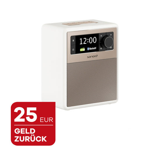 sonoro EASY, weiß-silber. mit 25 Euro Wechselbonus