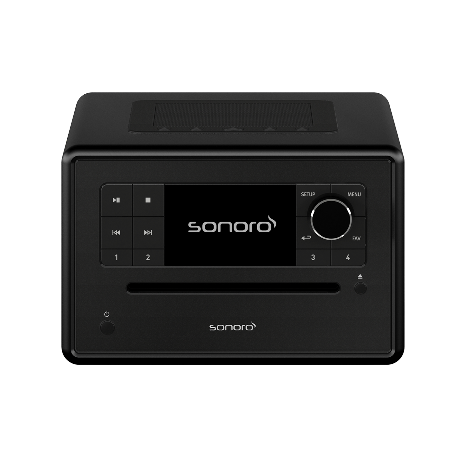sonoro ELITE schwarz Vorderseite