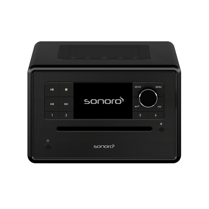 sonoro ELITE schwarz Vorderseite