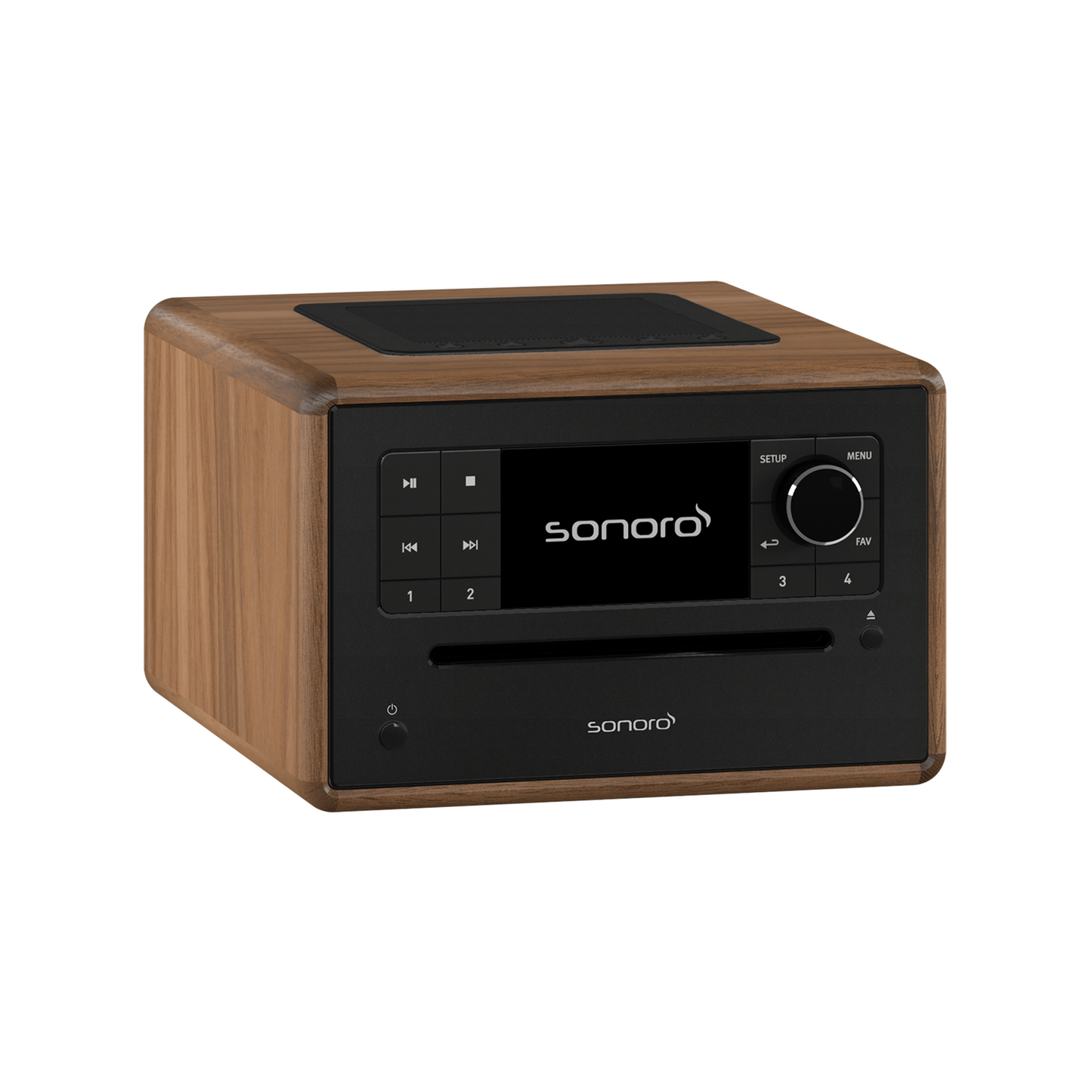sonoro ELITE, wallnuss-anthrazit, Vorderseite