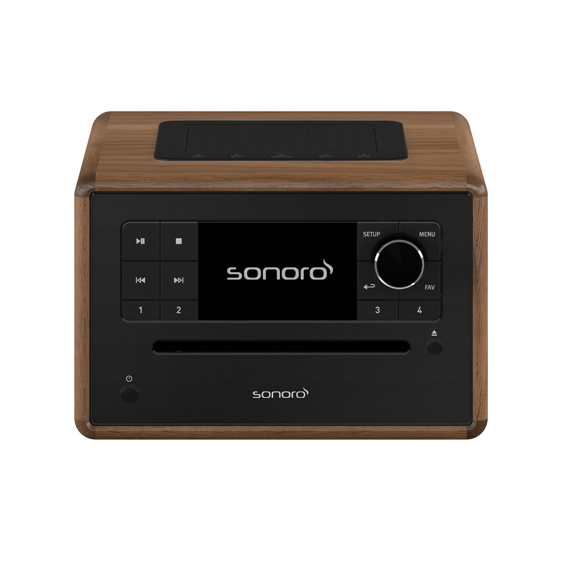 sonoro ELITE, walnuss-anthrazit, Vorderseite
