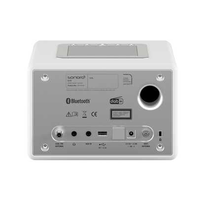 sonoro ELITE, weiß-silber, Rückansicht