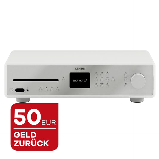 sonoro MAESTRO, weiß-silber, mit 50 Euro Wechselbonus