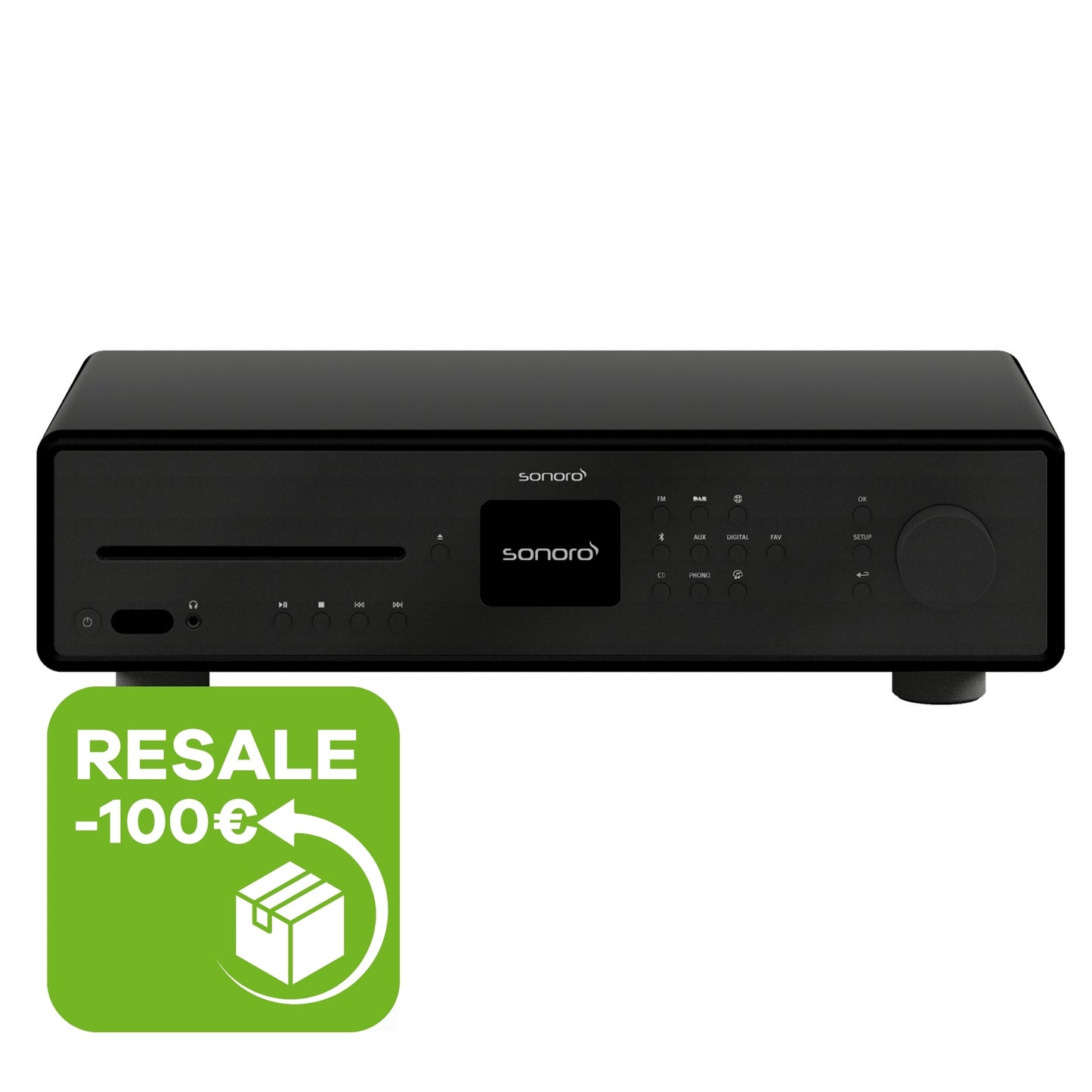 sonoro MAESTRO schwarz im Resale, 100€ günstiger