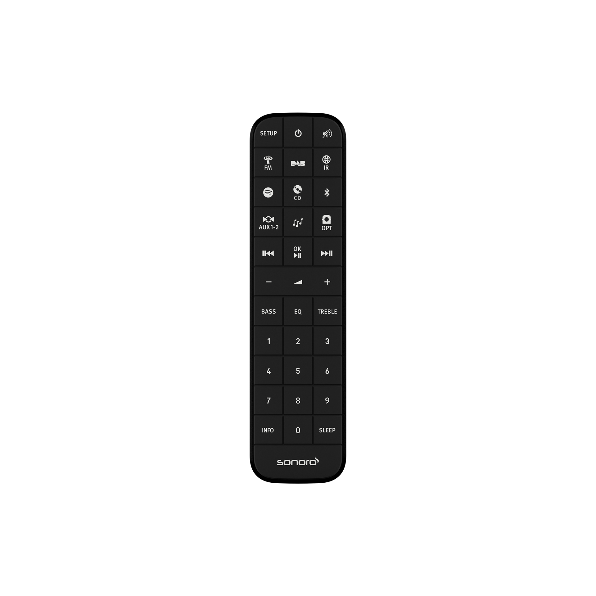 sonoro MEISTERSTÜCK, Fernbedienung