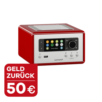 sonoro RELAX, rot, mit 50 Euro Wechselbonus